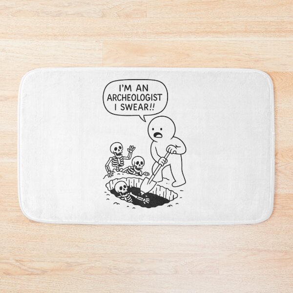 Item preview, Gift for funny archaeologists who do suspicious things designed and sold by The Nerd Gift Source.