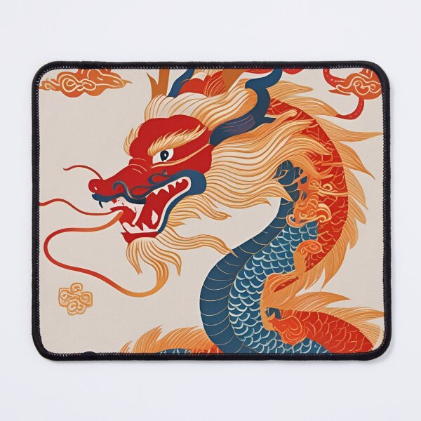 Item preview, Eastern Fire Dragon Pattern designed and sold by PatronesKawai.