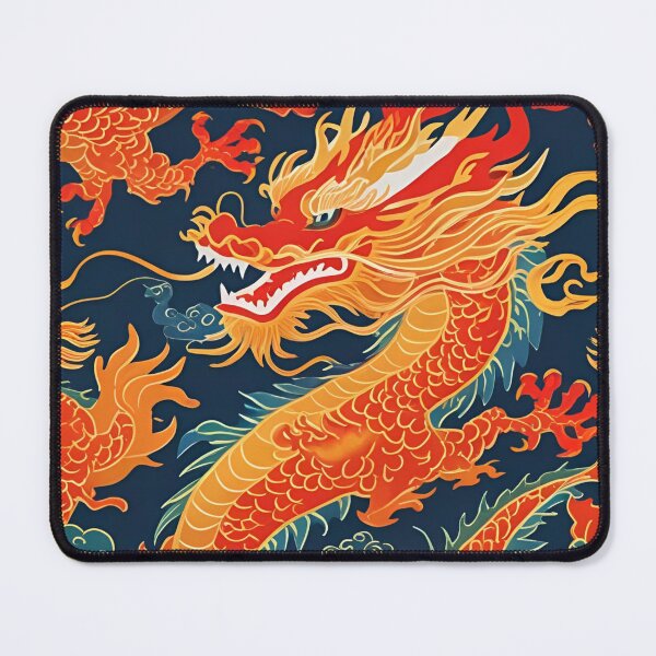 Item preview, Eastern Fire Dragon Pattern designed and sold by PatronesKawai.