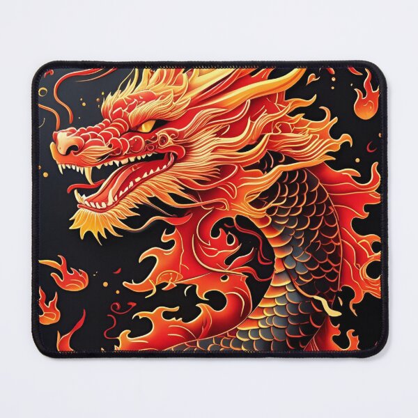 Item preview, Eastern Fire Dragon Pattern designed and sold by PatronesKawai.