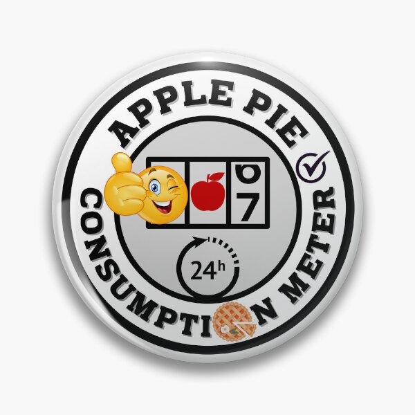 Item preview, Apple Pie Consumption Meter. designed and sold by MPC-Mince-Pies.