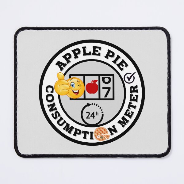 Item preview, Apple Pie Consumption Meter. designed and sold by MPC-Mince-Pies.