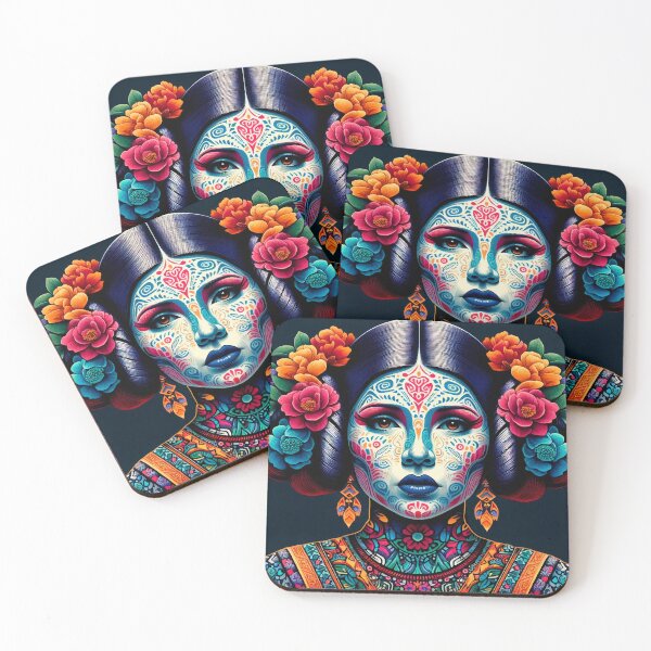 Item preview, Leia en Colores – Arte Decorativo Galáctico designed and sold by Ojo de Lilith.