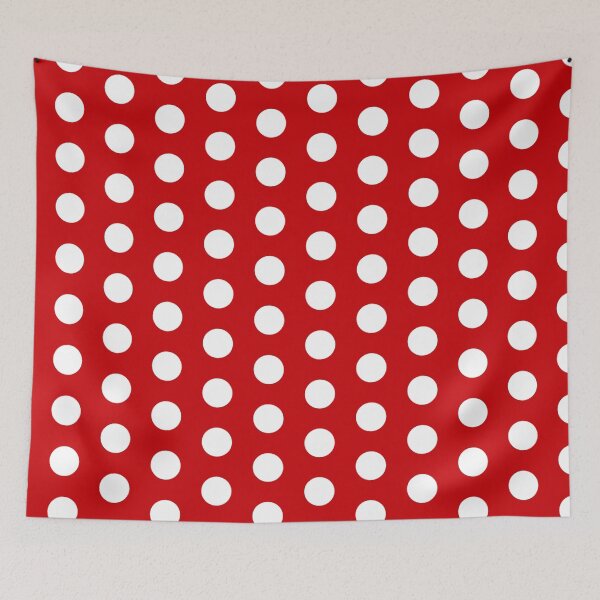 Item preview, Bold Red And White Polka Dots  designed and sold by DanielleGensler.