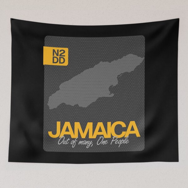 Item preview, Jamaica & Country Slogan - N2DD designed and sold by Evilcraft Designs.