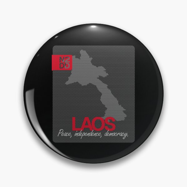 Item preview, Laos & Country Slogan - N2DD designed and sold by Evilcraft Designs.