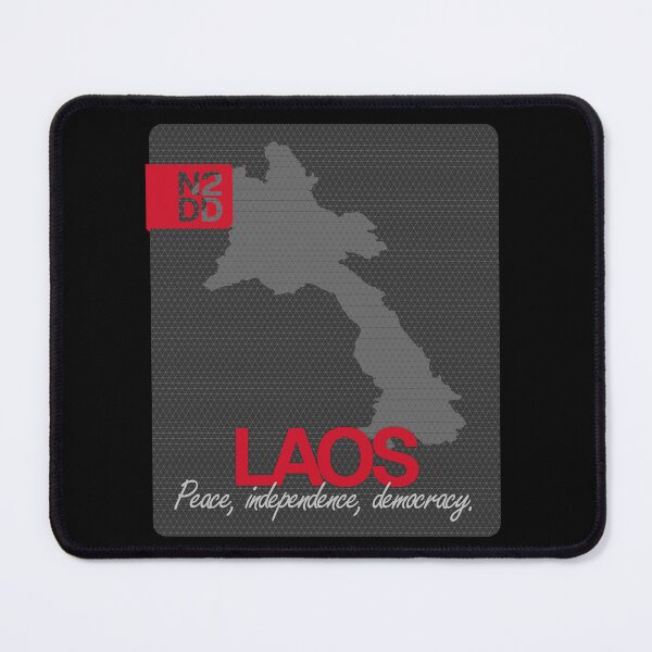 Item preview, Laos & Country Slogan - N2DD designed and sold by Evilcraft Designs.