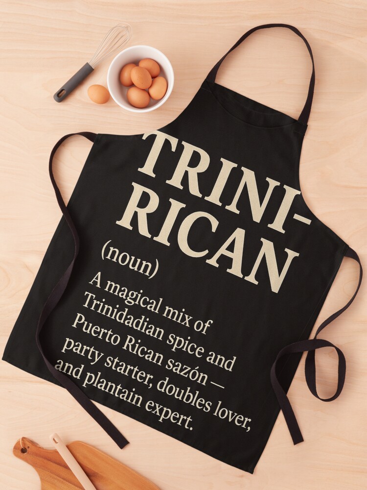 Thumbnail 1 of 6, Apron, Trini-Rican designed and sold by Fourthcreative.