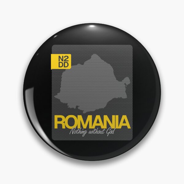 Item preview, Romania & Country Slogan - N2DD designed and sold by Evilcraft Designs.