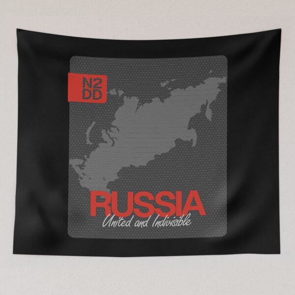 Item preview, Russia & Country Slogan - N2DD designed and sold by Evilcraft Designs.