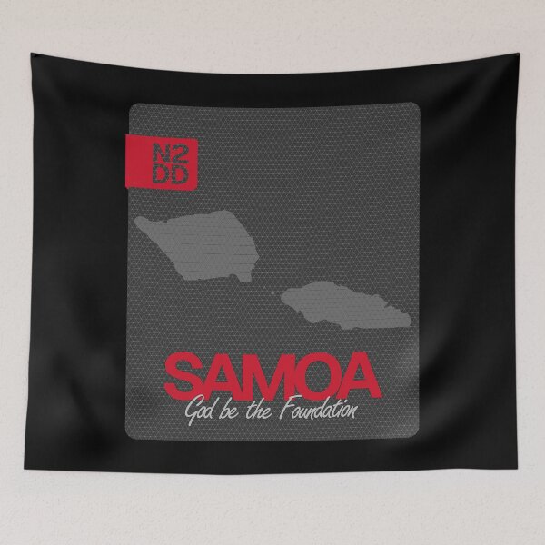 Item preview, Samoa & Country Slogan - N2DD designed and sold by Evilcraft Designs.