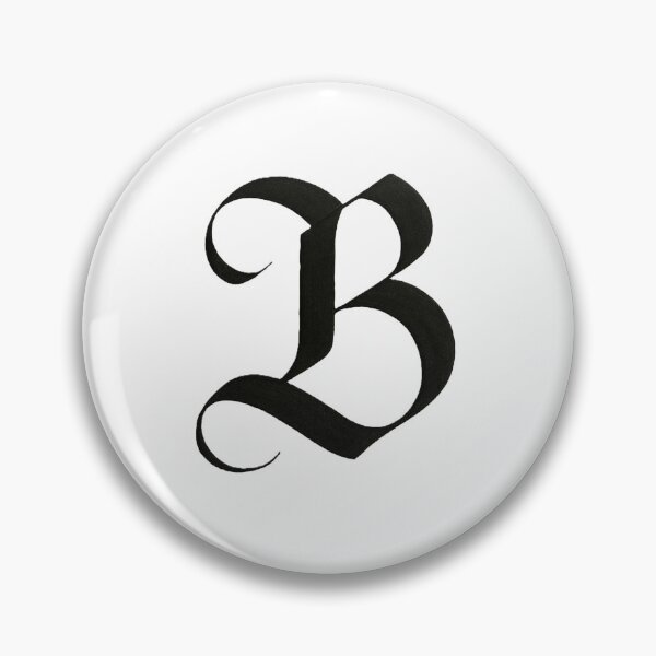 Item preview, Letter B- Initial B designed and sold by Lune & Bloom.