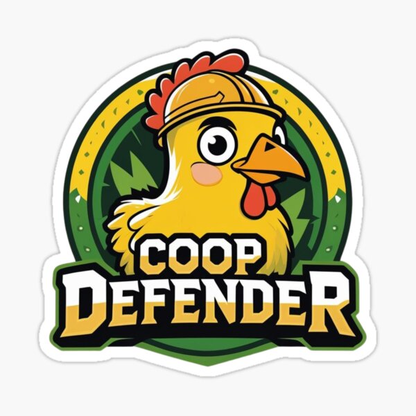 Item preview, Chicken Coop Cartoon Logo designed and sold by LiquidFunGames.
