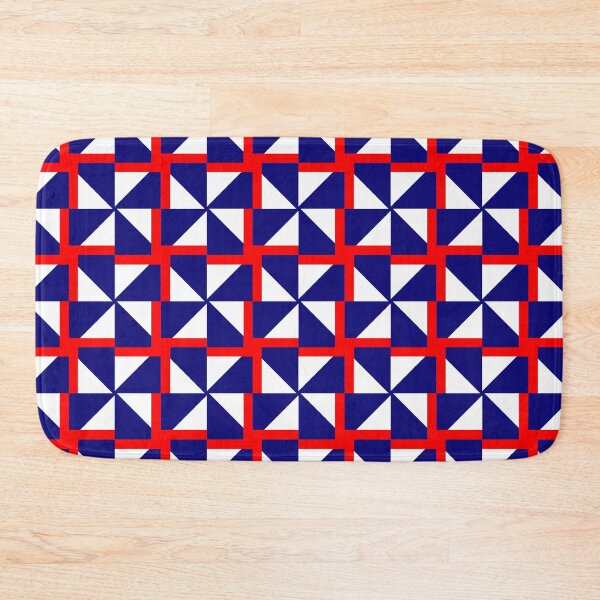 Item preview, Patriotic Patchwork Quilt Square designed and sold by DelynCreates.