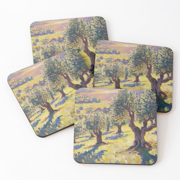 Item preview, Impressionist Provence Vineyard | French Countryside Painting  designed and sold by CARRAANN.