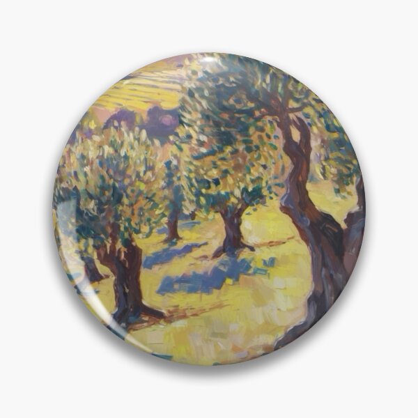Item preview, Impressionist Provence Vineyard | French Countryside Painting  designed and sold by CARRAANN.