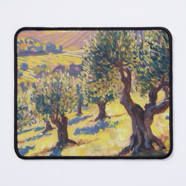 Item preview, Impressionist Provence Vineyard | French Countryside Painting  designed and sold by CARRAANN.