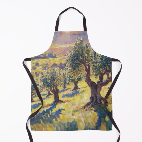 Item preview, Impressionist Provence Vineyard | French Countryside Painting designed and sold by CARRAANN.