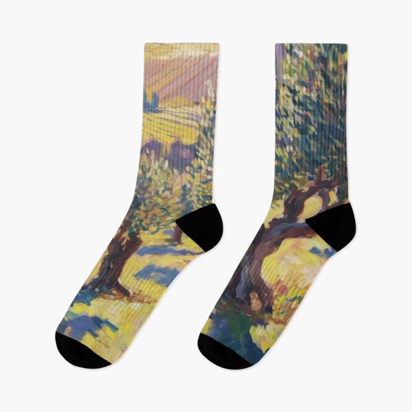 Item preview, Impressionist Provence Vineyard | French Countryside Painting  designed and sold by CARRAANN.