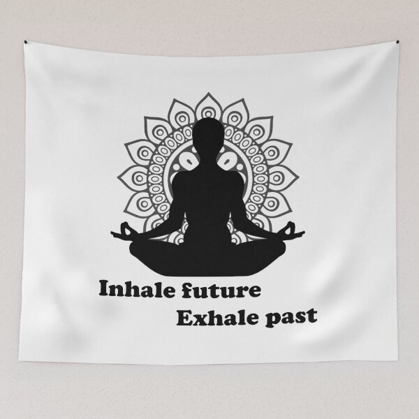 Item preview, "INHALE THE FUTURE EXHALE THE PAST" designed and sold by Soukito.