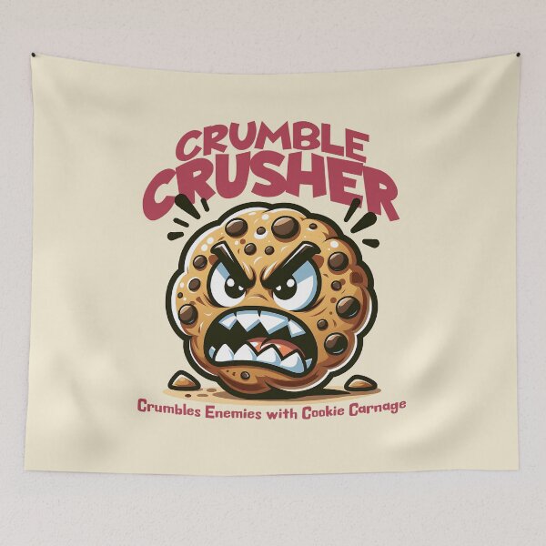 Item preview, Crumble Crusher Cookie Monster designed and sold by Belarte.shop.