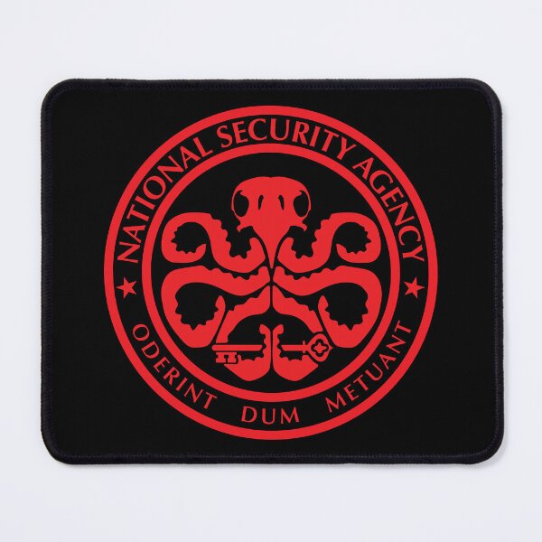 Item preview, National Security Agency Parody Logo – Hydra Style with Latin Motto	 designed and sold by Victor Shadehorn.