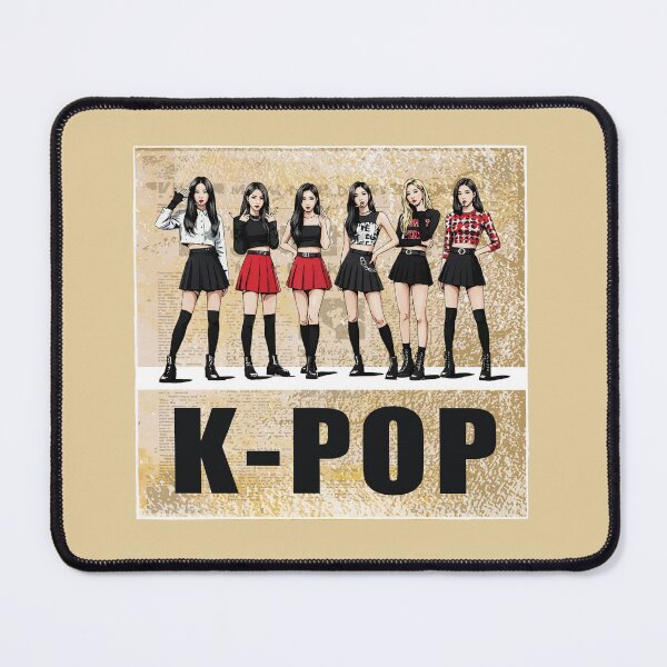 Item preview, K-Pop Girl Group Style Graphic designed and sold by KiwiRider.