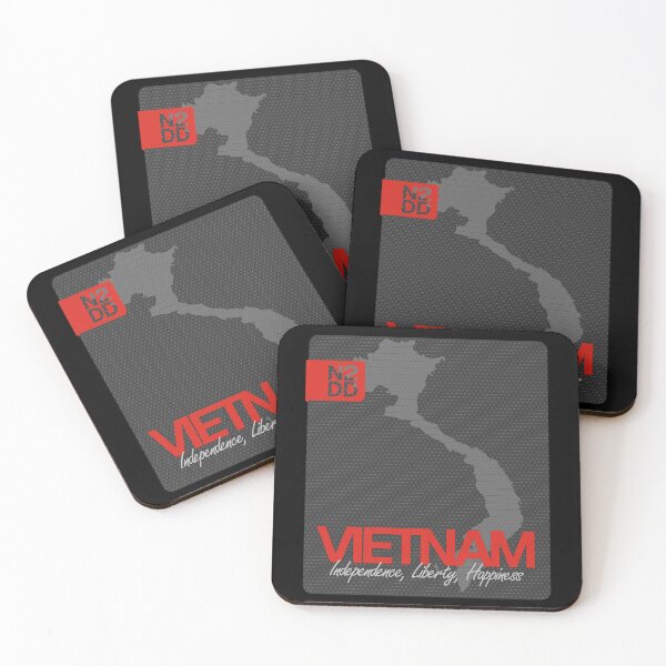 Item preview, Vietnam & Country Slogan - N2DD designed and sold by Evilcraft Designs.