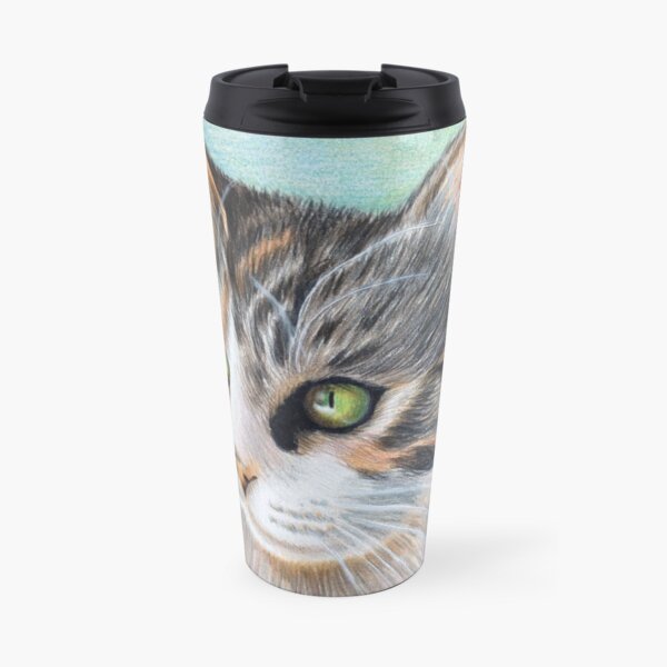 Green Eyes Travel Mug