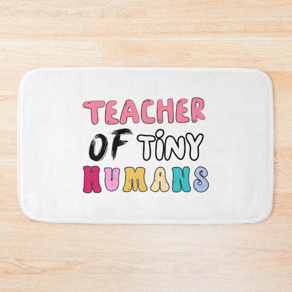 Item preview, Teacher of Tiny Humans – Cute Colorful Quote for Educators designed and sold by LifeArt24.
