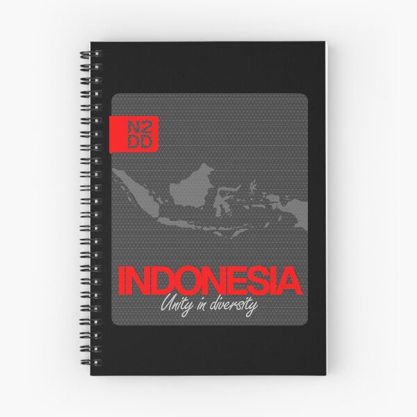 Item preview, Indonesia & Country Slogan - N2DD designed and sold by Evilcraft Designs.