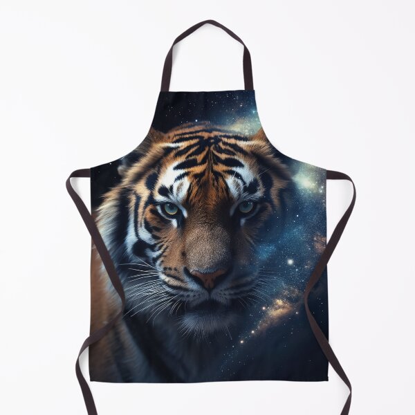Item preview, Cosmic Tiger – Photorealistic Tiger Merging with Galaxy designed and sold by ArtiQreate.