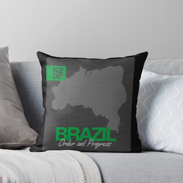 Item preview, Brazil & Country Slogan - N2DD designed and sold by Evilcraft Designs.
