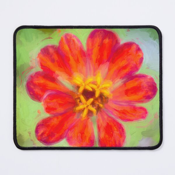 Item preview, Red Zinnias Elegans X106 designed and sold by RichFrancoCars.