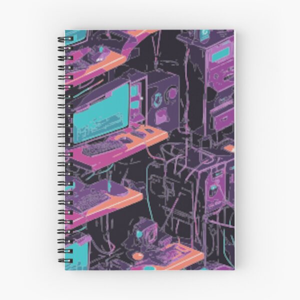 Item preview, Neon Command Center – Retro Tech Overload designed and sold by LuxuryApparels.