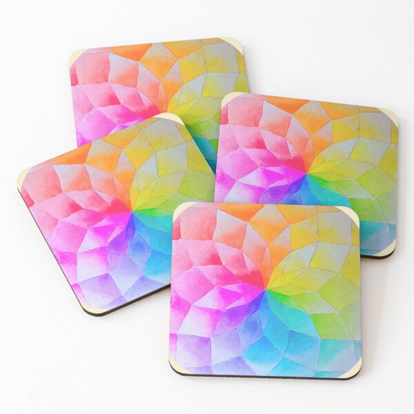Item preview, Chromatic circle painted in Watercolor. designed and sold by Greitas.