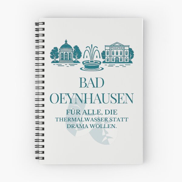 Item preview, BAD OEYNHAUSEN – FOR ALL WHO WANT THERMAL WATER INSTEAD OF DRAMA. designed and sold by Traumbrise.