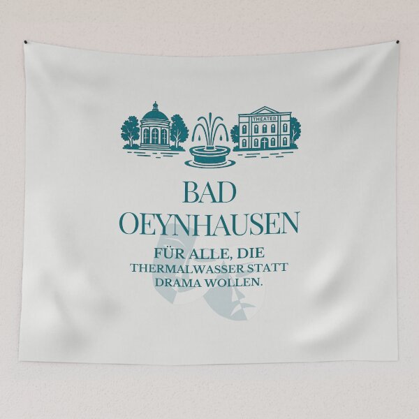 Item preview, BAD OEYNHAUSEN – FOR ALL WHO WANT THERMAL WATER INSTEAD OF DRAMA. designed and sold by Traumbrise.