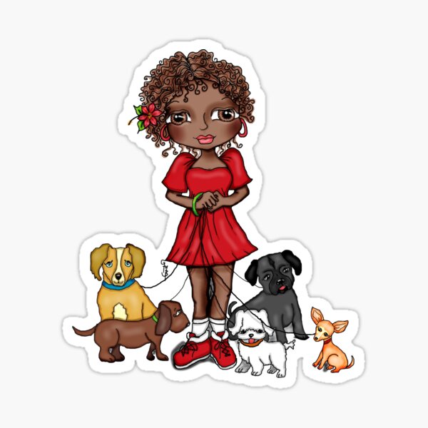 MARIBEL DOG LOVER Sticker
