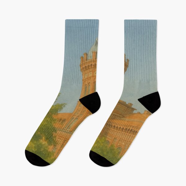 Item preview, The Silence of the Red Citadel - Balat, Istanbul designed and sold by PixelPastoral.