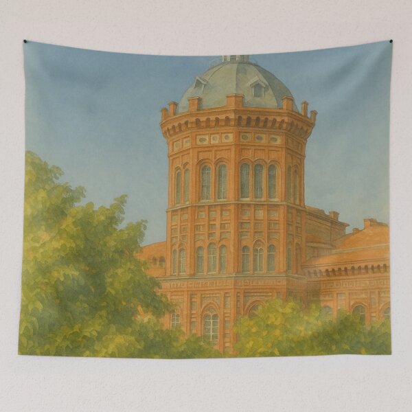Item preview, The Silence of the Red Citadel - Balat, Istanbul designed and sold by PixelPastoral.