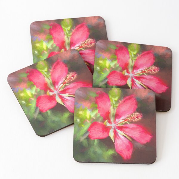 Item preview, Star of Texas Swamp Hibiscus Bloom X111 designed and sold by RichFrancoCars.