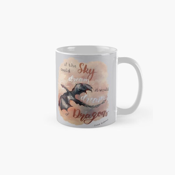 Item preview, If the sky could dream, it would dream of dragons. by Ilona Andrews designed and sold by Jessfm.