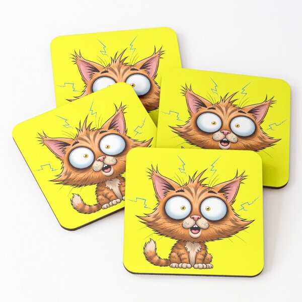 Item preview, Cat Under Voltage designed and sold by Sopilka.