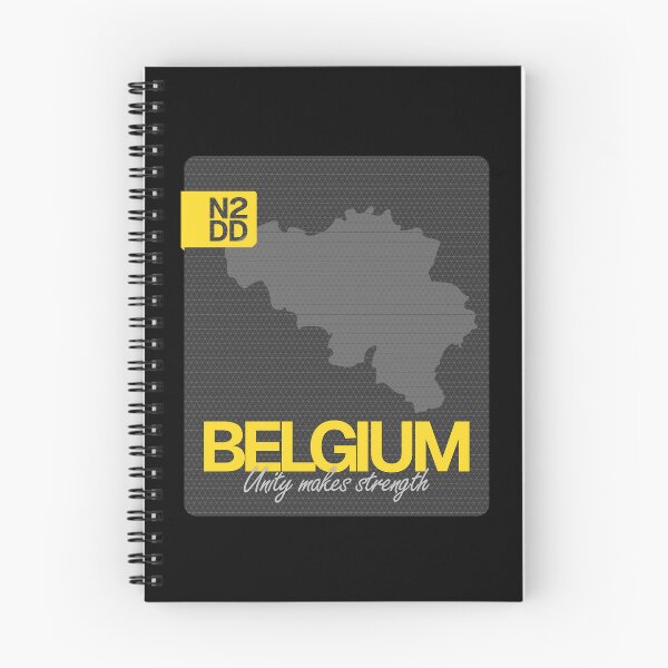 Item preview, Belgium & Country Slogan - N2DD designed and sold by Evilcraft Designs.