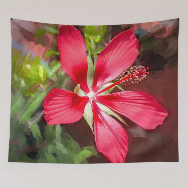 Item preview,  Star of Texas Swamp Hibiscus Bloom X113 designed and sold by RichFrancoCars.