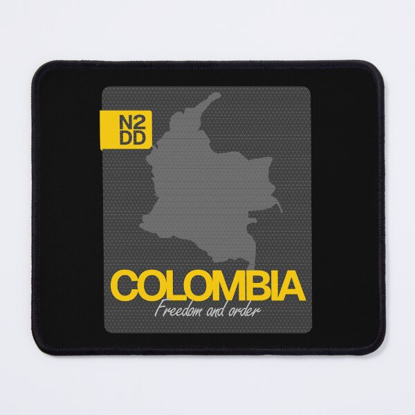 Item preview, Colombia & Country Slogan - N2DD designed and sold by Evilcraft Designs.