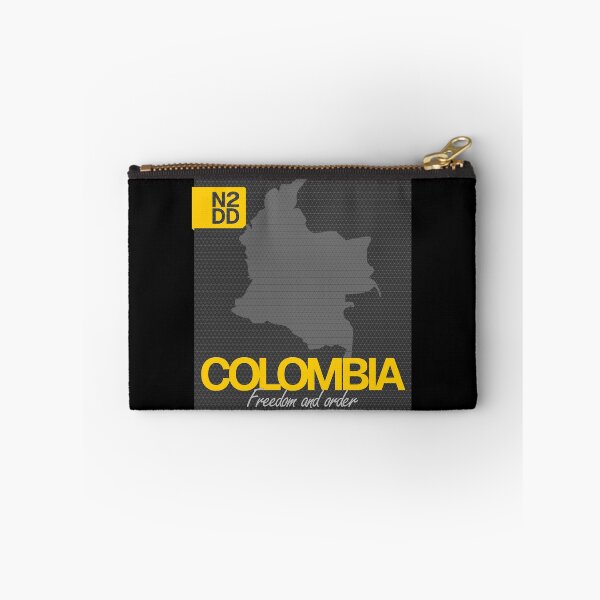 Item preview, Colombia & Country Slogan - N2DD designed and sold by Evilcraft Designs.