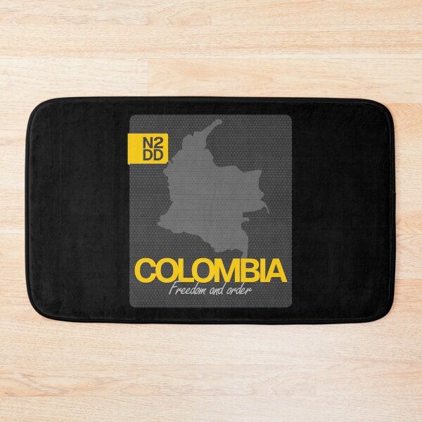 Item preview, Colombia & Country Slogan - N2DD designed and sold by Evilcraft Designs.