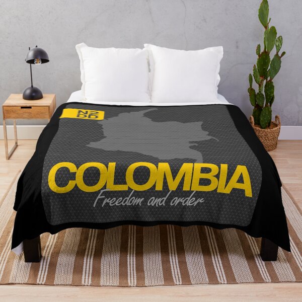 Item preview, Colombia & Country Slogan - N2DD designed and sold by Evilcraft Designs.